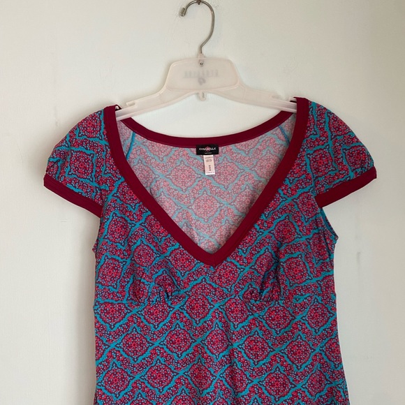 Cosabella Blue and Raspberry dress - Picture 3 of 5